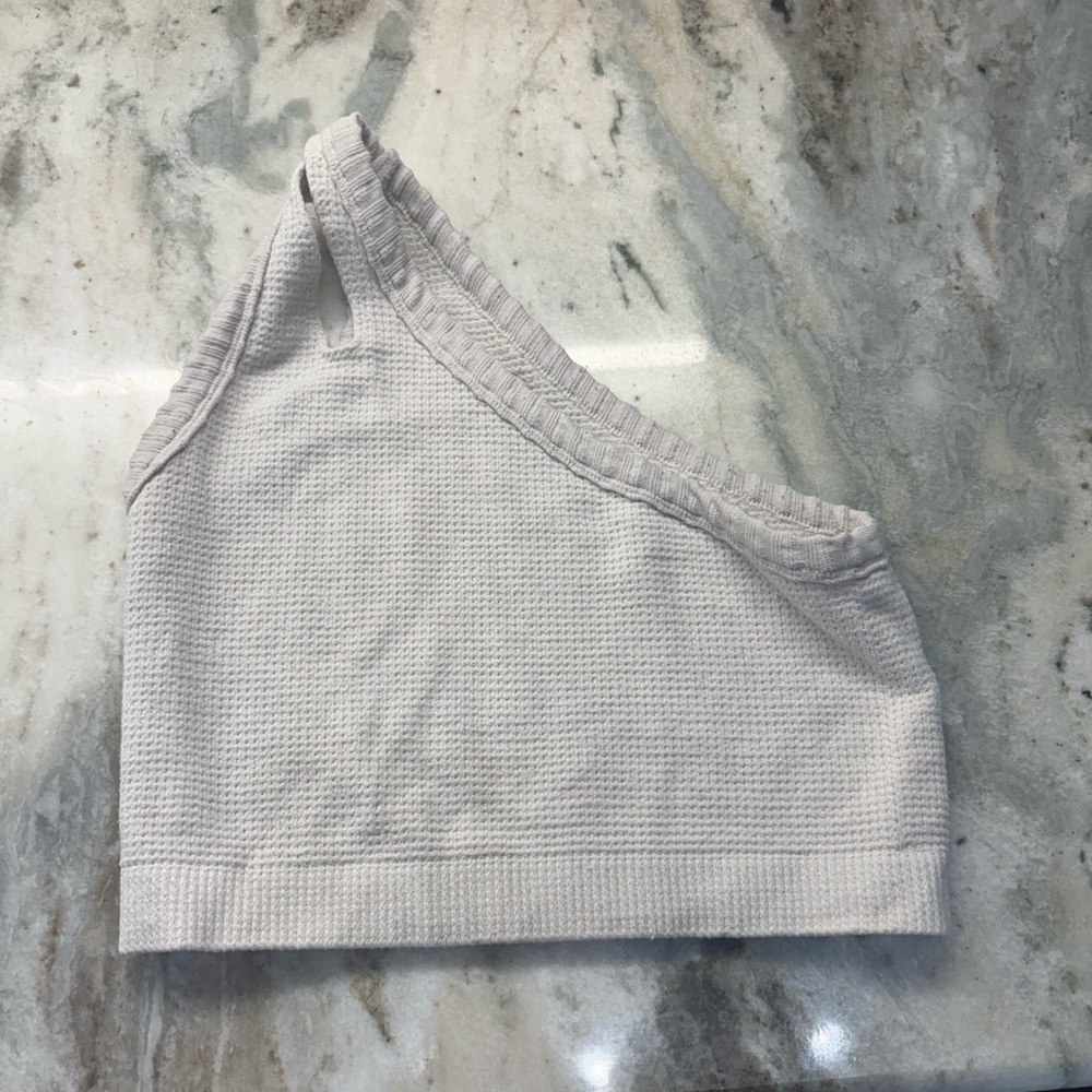 Urban Outfitters Out From Under One-Shoulder Ribbed Crop Top M/L